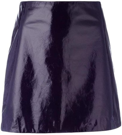 mini A-line skirt