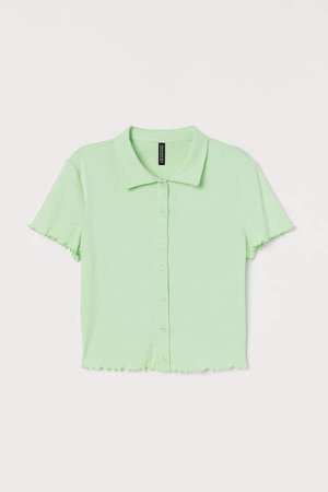 Collared Top - Green