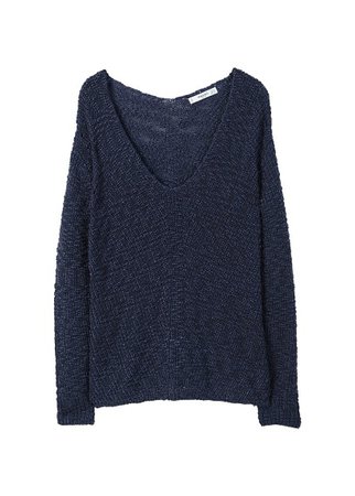 MANGO V-neckline sweater