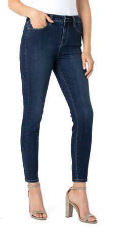 Abby Sustainable High Waist Ankle Skinny Jeans