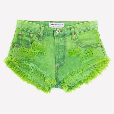 Jett Tropic Studded Vintage Shorts – RUNWAYDREAMZ