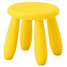 kids yellow stool