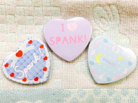 Spank! New Heart Badges