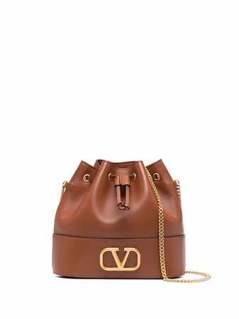Shop Valentino Garavani VLogo leather mini bag with Express Delivery - FARFETCH