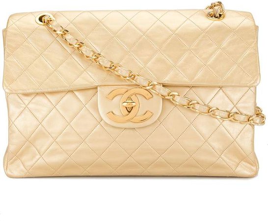 Chanel Pre Owned 1990 quilted CC shoulder bag