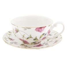 Floral teacup