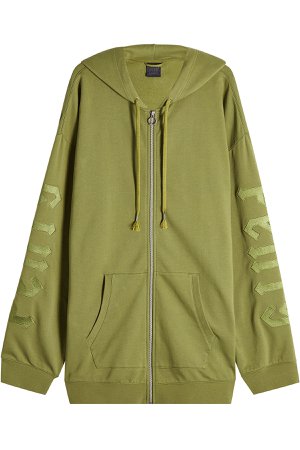 Zipped Hoodie with Cotton Gr. XS