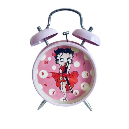 ⭐️ Betty Boop Alarm Clock (Pink) ⭐️ Preloved but in... - Depop