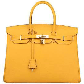 mustard handbag
