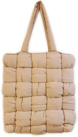 Amazon.com: NAARIIAN Women's large Lightness quilted tote bag | Satchel Handbag for Women | Nylon Shopper Bag : Clothing, Shoes & Jewelry