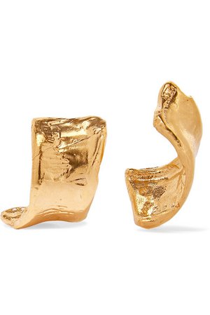 Alighieri | The Cryptic Dancer gold-plated earrings | NET-A-PORTER.COM