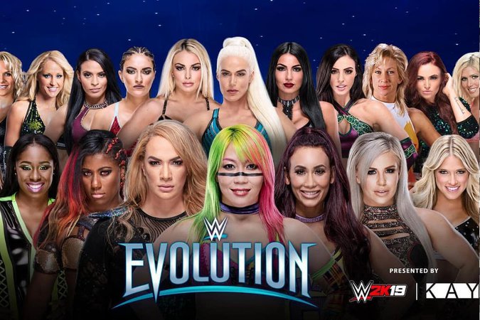 Divas of PW BRASIL on Instagram: “Essas foram todas as mulheres que participaram da batalha royal no #Evolution . Como podem ver , não tivemos nenhuma aparição surpresa …”