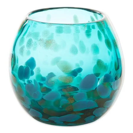 Aquamarine glass decor