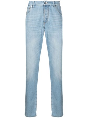 Brunello Cucinelli high-waisted Straight Leg Jeans - Farfetch