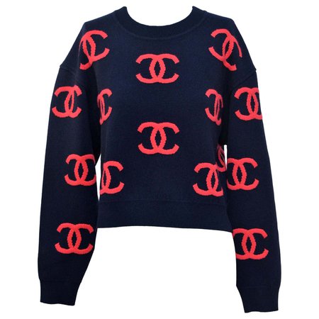 CHANEL CC Sweater Size 38