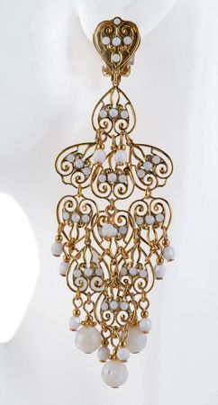 oversized chandelier earrings - Búsqueda de Google