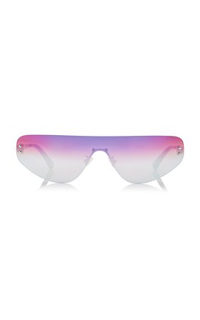 D-Frame Metal Sunglasses by MCQ Sunglasses | Moda Operandi