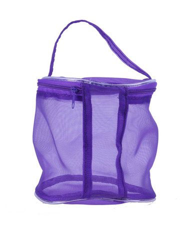 mesh bag purple