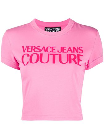 Versace Jeans Couture Logo Print T-shirt - Farfetch