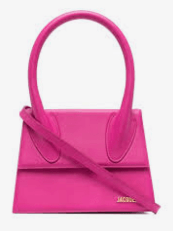 Jaquemus hot pink bag