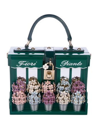 Dolce & Gabbana Fiori Piante Top Handle Bag - Handbags - DAG143552 | The RealReal