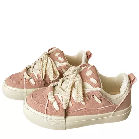 Skater Girl Pink Sneakers | BOOGZEL CLOTHING – Boogzel Clothing