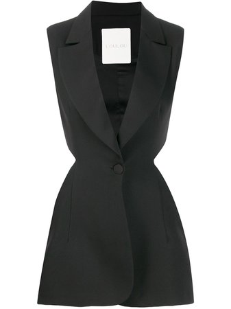 Loulou cut-out Tailored Top - Farfetch
