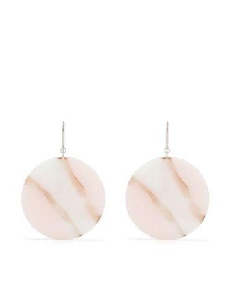 Isabel Marant B-Girl earrings pink BL106921P014B - Farfetch