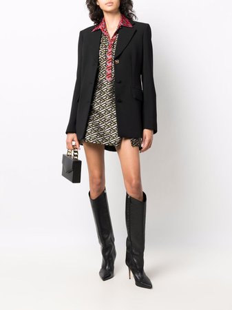 Versace La Greca high-waist Miniskirt - Farfetch
