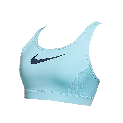 blue sports bra