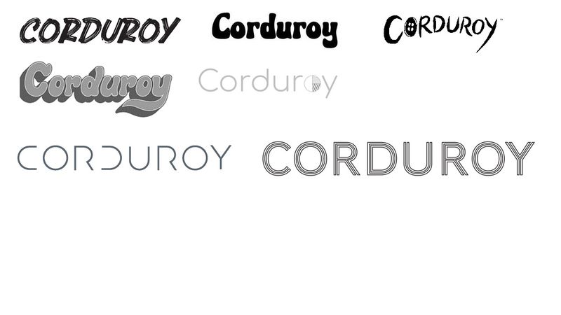 Corduroy Words