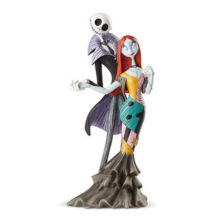 Disney Showcase Nightmare Before Christmas Jack Skellington and Sally Deluxe Statue - Entertainment Earth