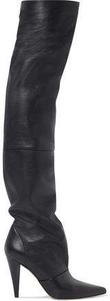 Ava Leather Over-the-knee Boots