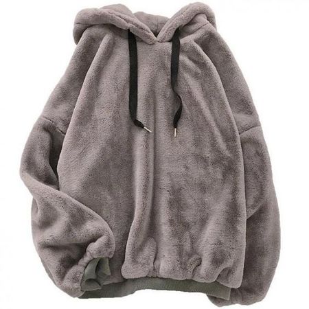 Fuzzy hoodie