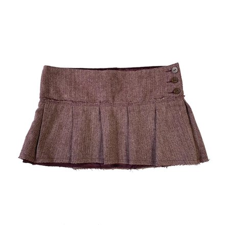 hollister dark dusty purple and cream mini skirt