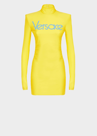 Versace Vintage logo Mini Dress for Women | Online Store EU