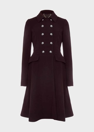 Francesca Wool Blend Coat | Hobbs