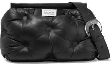 Glam Slam Medium Quilted Leather Shoulder Bag - Black