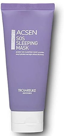 Amazon.com : ACSEN SOS Sleeping Mask, Moisturizing Overnight Mask for Dry, Sensitive, Acne Prone, and Irritated Skin with Hyaluronic Acid, Panthenol, Niacinamide | Hypoallergenic, Fragrance-Free, Korean Skin Care : Beauty & Personal Care