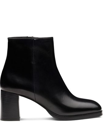 Prada block-heel Ankle Boots - Farfetch