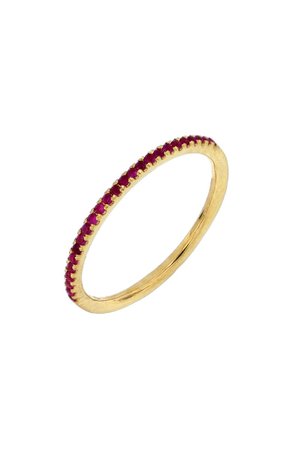 Bony Levy Stackable Ruby Ring | Nordstrom