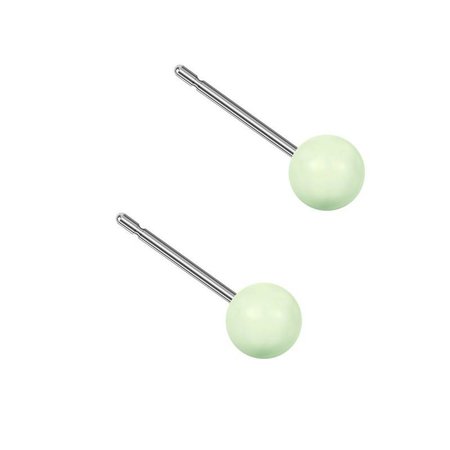 pastel green earrings - Google Search