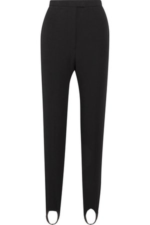 Burberry | Stretch cotton-blend twill tapered stirrup pants | NET-A-PORTER.COM