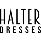 halter dress text