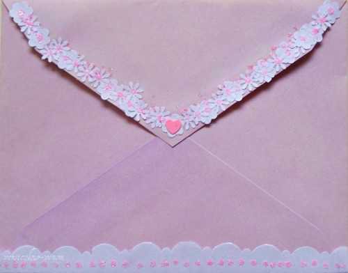 pink love letter