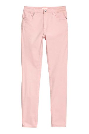 Pants Skinny fit - Light pink - | H&M US