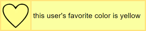 this user's favorite color is yellow || sweetpeauserboxes.tumblr.com
