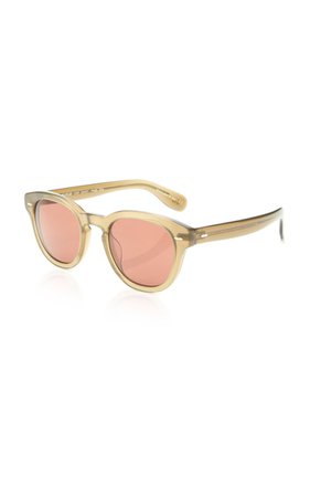 Cary Grant Round-Frame Acetate Sunglasses By Oliver Peoples | Moda Operandi