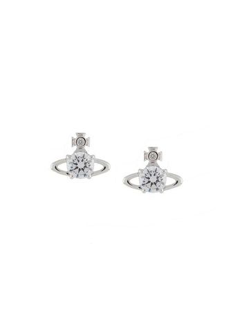 Shop Vivienne Westwood Reina Orb stud earrings with Express Delivery - FARFETCH