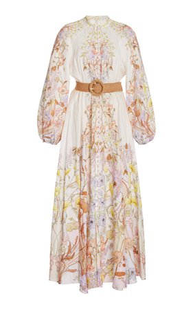 Jeannie Billow Cotton Midi Dress By Zimmermann | Moda Operandi